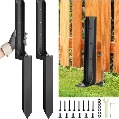 🛠️ Saker Fence Post Repair Kit