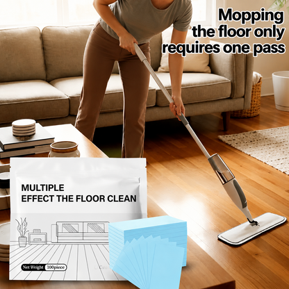100 Piece Multi-Surface Antibacterial Cleaner for Hardwood, Tile & Laminate