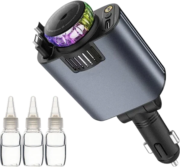 🔋⚡5-in-1 Charger & Aroma Diffuser & Starlight Ceiling