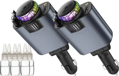 🔋⚡5-in-1 Charger & Aroma Diffuser & Starlight Ceiling