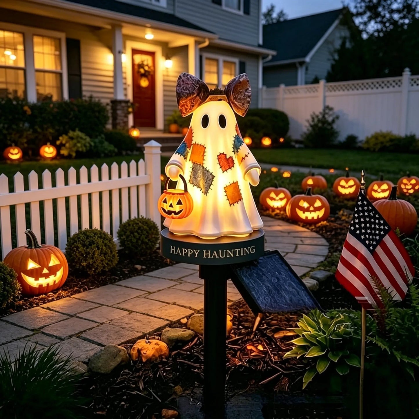 TODAY ONLY: 50% OFF 🔥 Solar Ghost Garden Light