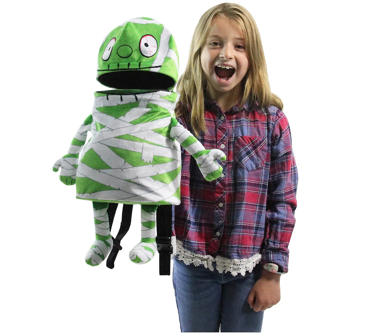 🎃🍬Musical Animated Mummy Children's Halloween Trick or Treat Bag