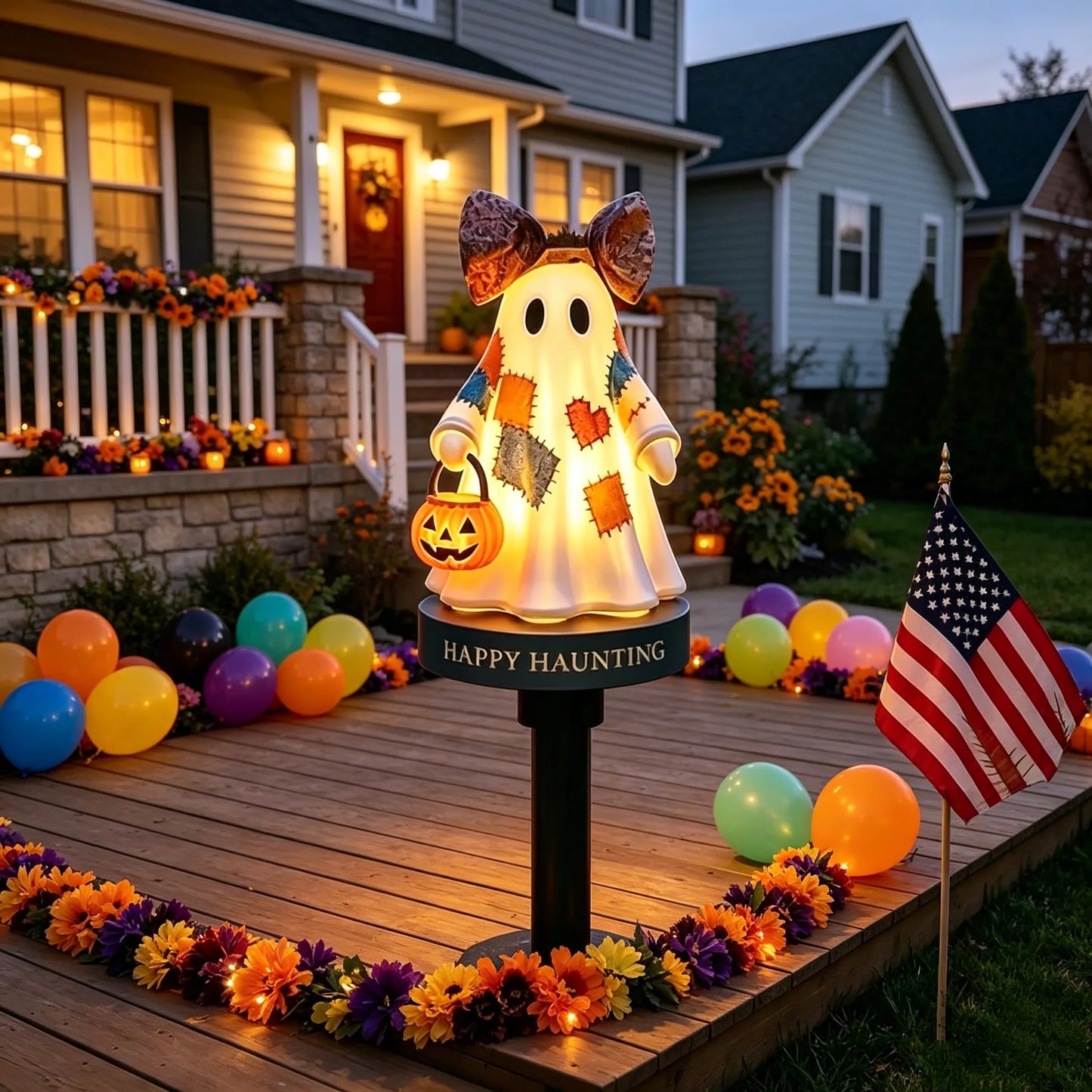 TODAY ONLY: 50% OFF 🔥 Solar Ghost Garden Light