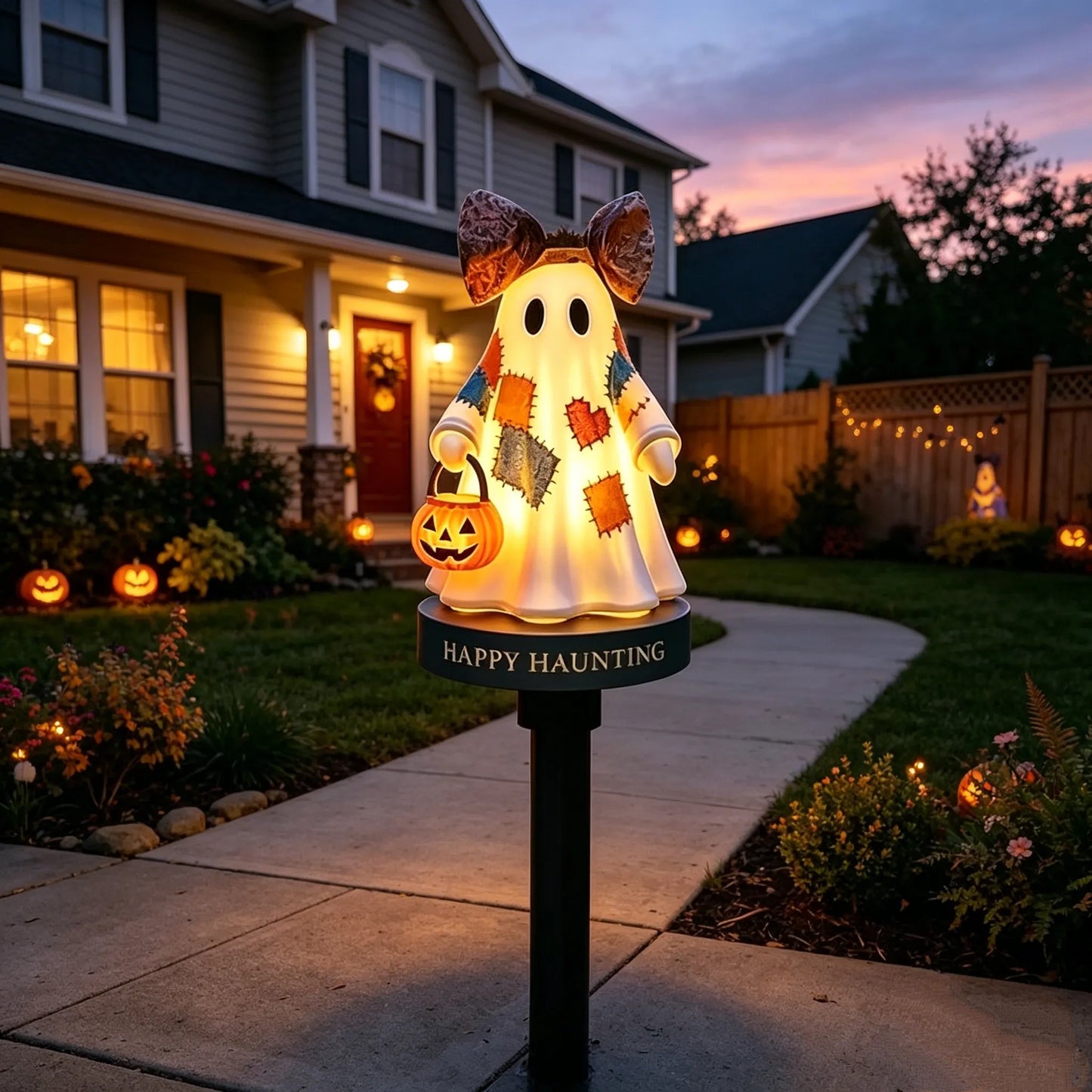 TODAY ONLY: 50% OFF 🔥 Solar Ghost Garden Light