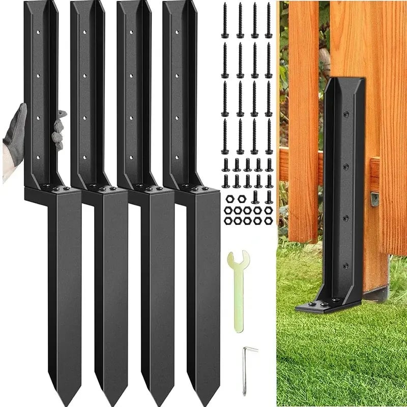🛠️ Saker Fence Post Repair Kit