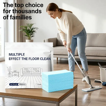 100 Piece Multi-Surface Antibacterial Cleaner for Hardwood, Tile & Laminate