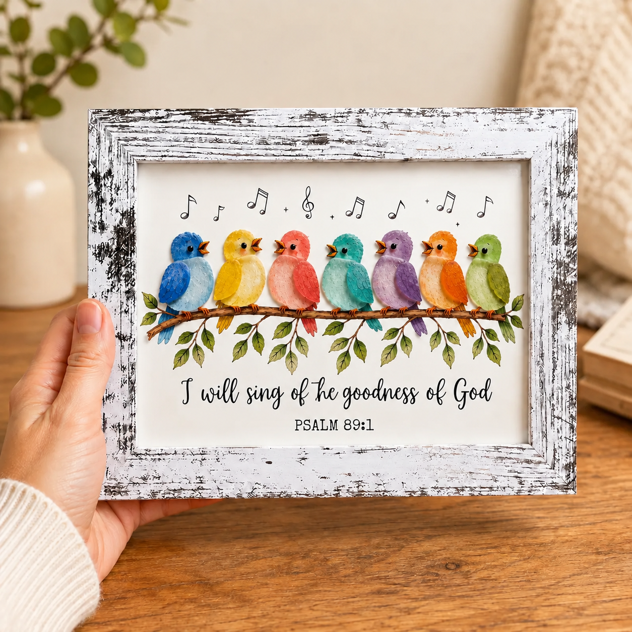 🎁Last Day 49% OFF - Christian Sea Glass Bird Art