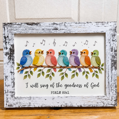 🎁Last Day 49% OFF - Christian Sea Glass Bird Art