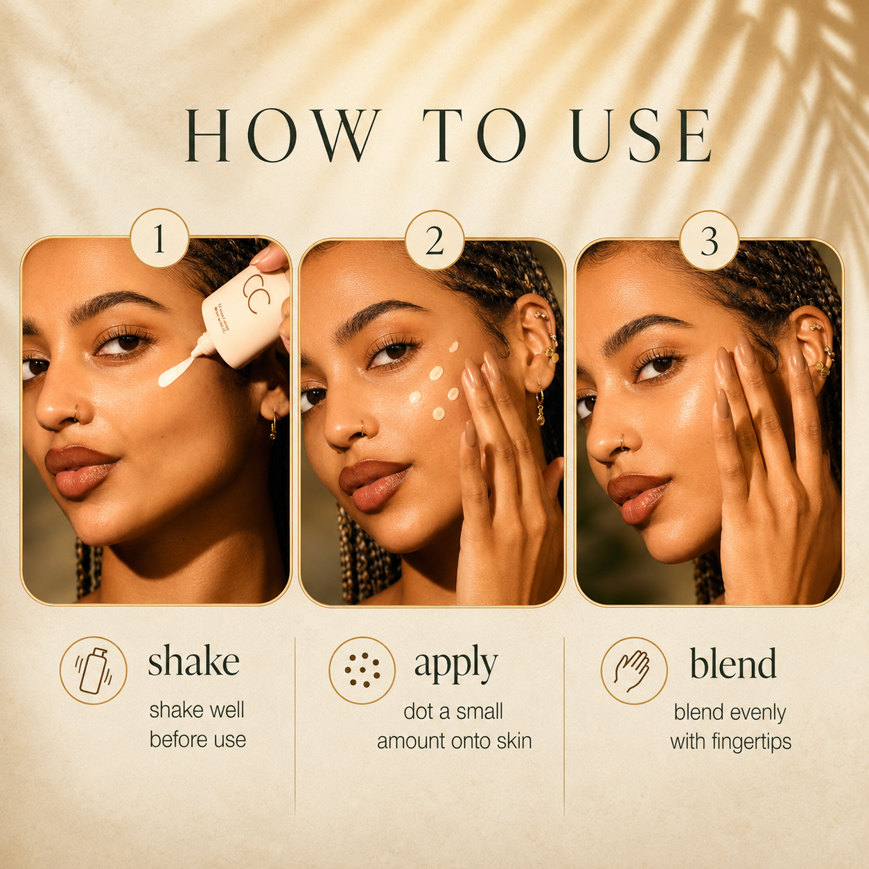Smileadystore CC color-correcting tinted serum