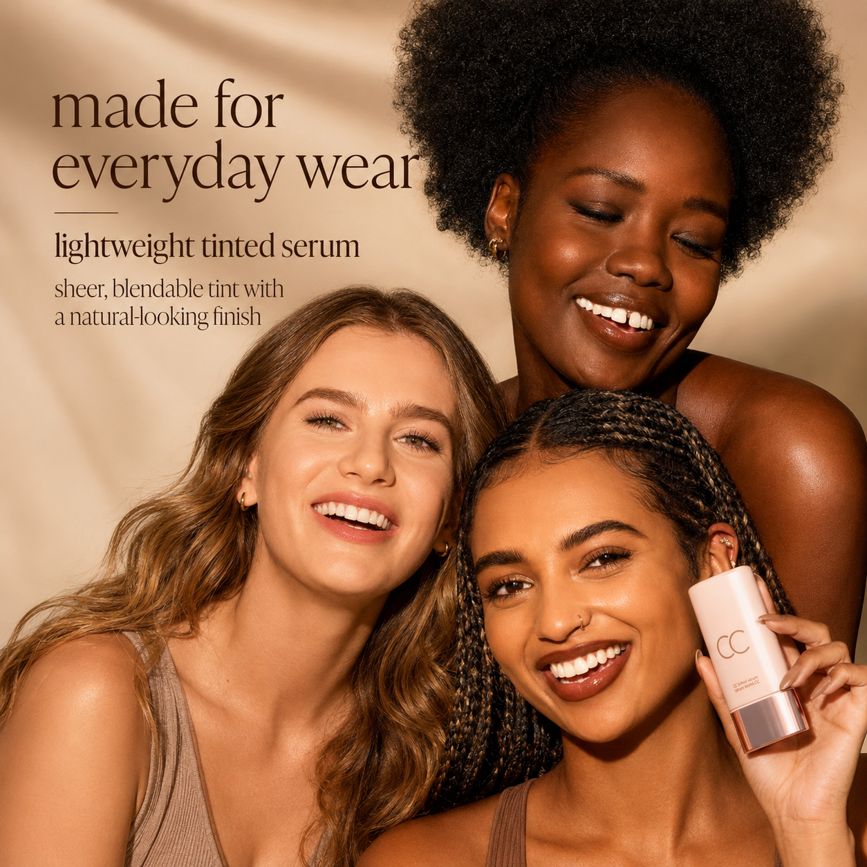 Smileadystore CC color-correcting tinted serum