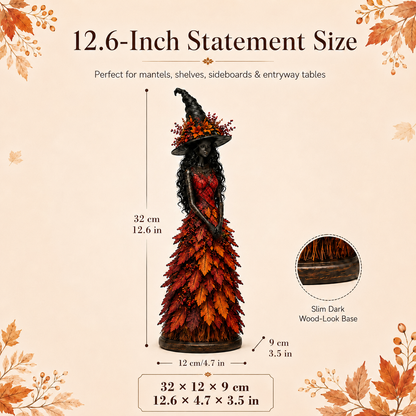 🔥LAST DAY 50% OFF - 🧙‍♀️Enchanted Autumn Witch Figurine (📦Buy 2 Free Shipping)