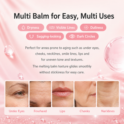 🔥LAST DAY 60% OFF🎁Korean PDRN Pink Collagen Volume Multi Balm