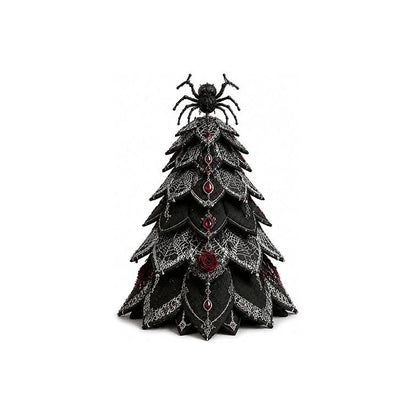 Halloween Quilted Fabric Tree Kit | 3D DIY Tabletop Centerpiece