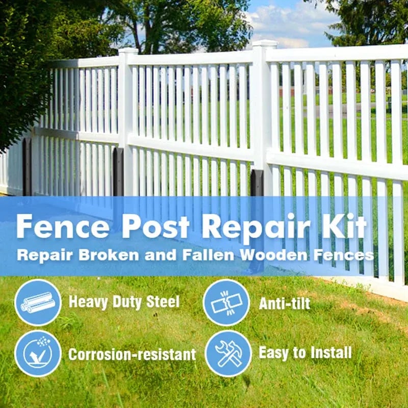 🛠️ Saker Fence Post Repair Kit