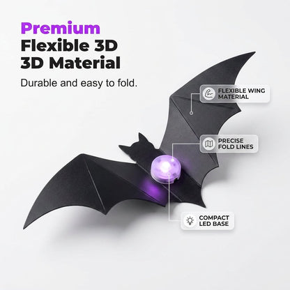 🎃 HALLOWEEN EARLY BIRD SALE✨Halloween LED Bat Night Light Wall Decor🦇