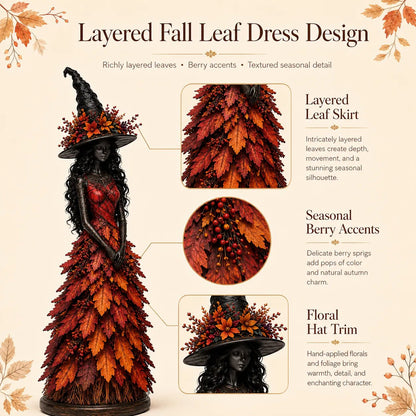 🔥LAST DAY 50% OFF - 🧙‍♀️Enchanted Autumn Witch Figurine (📦Buy 2 Free Shipping)