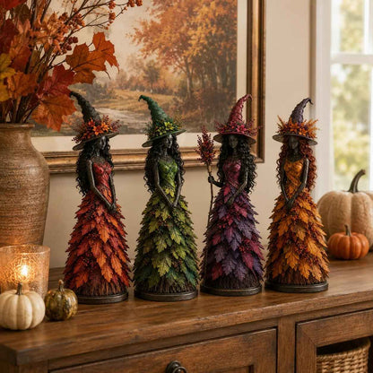 🔥LAST DAY 50% OFF - 🧙‍♀️Enchanted Autumn Witch Figurine (📦Buy 2 Free Shipping)