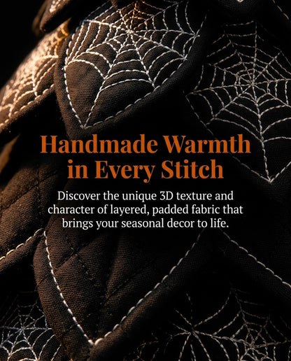 Halloween Quilted Fabric Tree Kit | 3D DIY Tabletop Centerpiece
