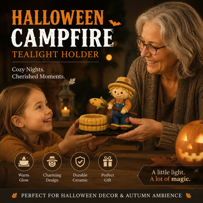 🔥CLEARANCE SALE💥Halloween Campfire Tealight Holder