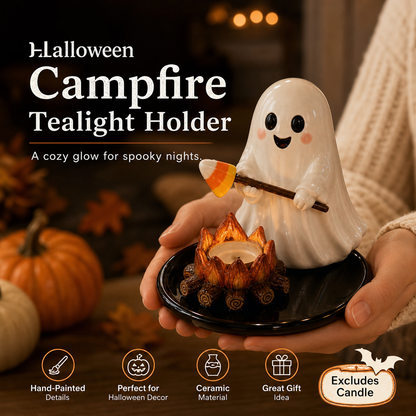🔥CLEARANCE SALE💥Halloween Campfire Tealight Holder